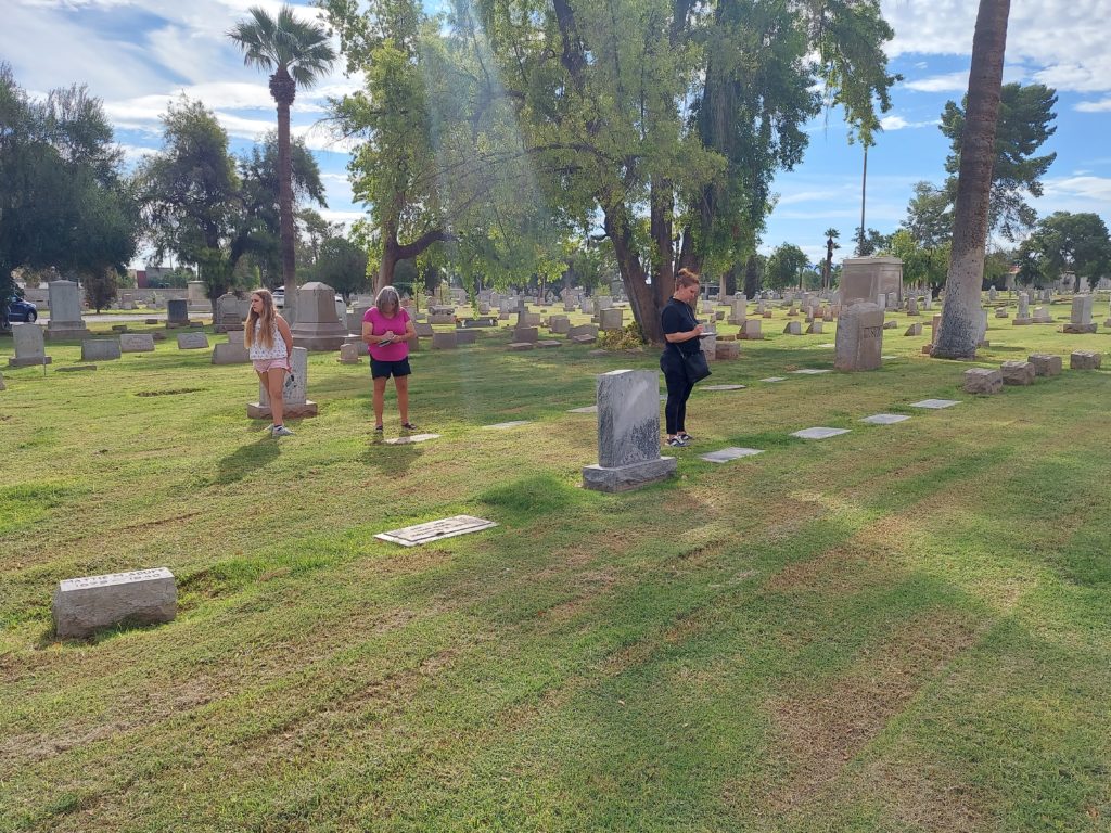 Logging Headstones, Greenwood Cemetery 2023